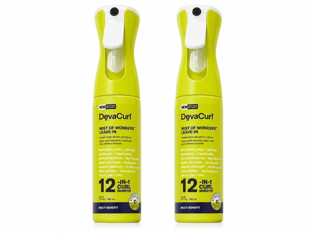 DevaCurl Mist of Wonders Leave-In Curl Spray 10 fl oz Duo Pack 2 x 292mL